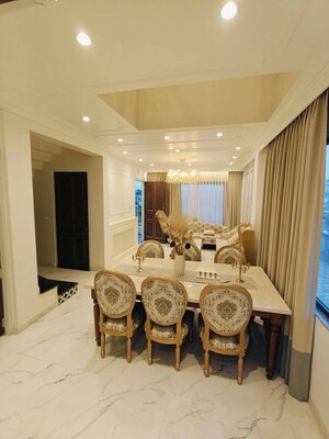 Dining area in 3 BHK Villa at Vanshika Ontario, Faizabad Road – for Sale