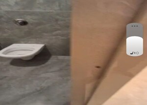 Bathroom in 1 BHK Apartment at Chandivali – for Rent