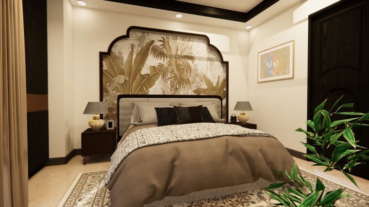 Bedroom, t-and-t-eutopia-phase-1 3 Bedroom 1550 Sq.Ft. Apartment In Siddharth Vihar Ghaziabad 10333896