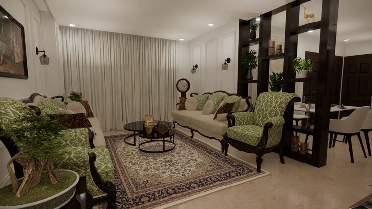 Bedroom, t-and-t-eutopia-phase-1 3 Bedroom 1550 Sq.Ft. Apartment In Siddharth Vihar Ghaziabad 10333896