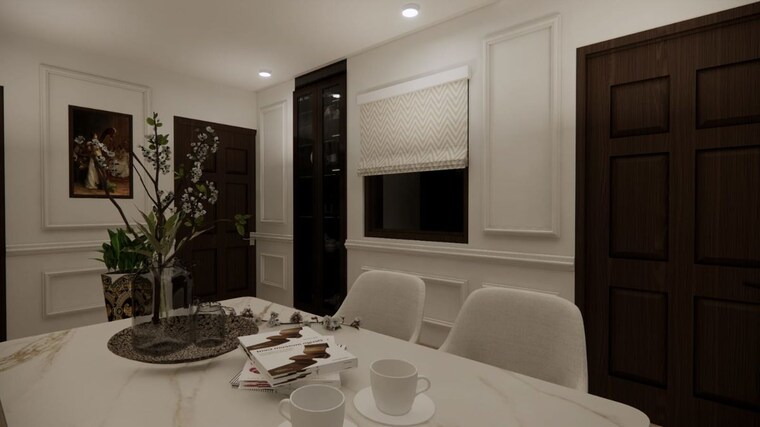 Living Room, t-and-t-eutopia-phase-1 3 Bedroom 1550 Sq.Ft. Apartment In Siddharth Vihar Ghaziabad 10333896