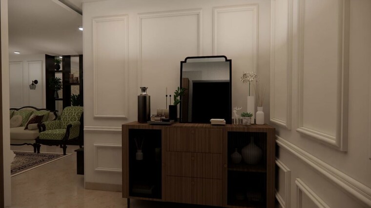 Kitchen, t-and-t-eutopia-phase-1 3 Bedroom 1550 Sq.Ft. Apartment In Siddharth Vihar Ghaziabad 10333896