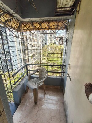 Balcony in 1 BHK Apartment at Manpada – for Rent