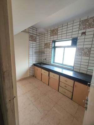 Kitchen in 1 BHK Apartment at Manpada – for Rent