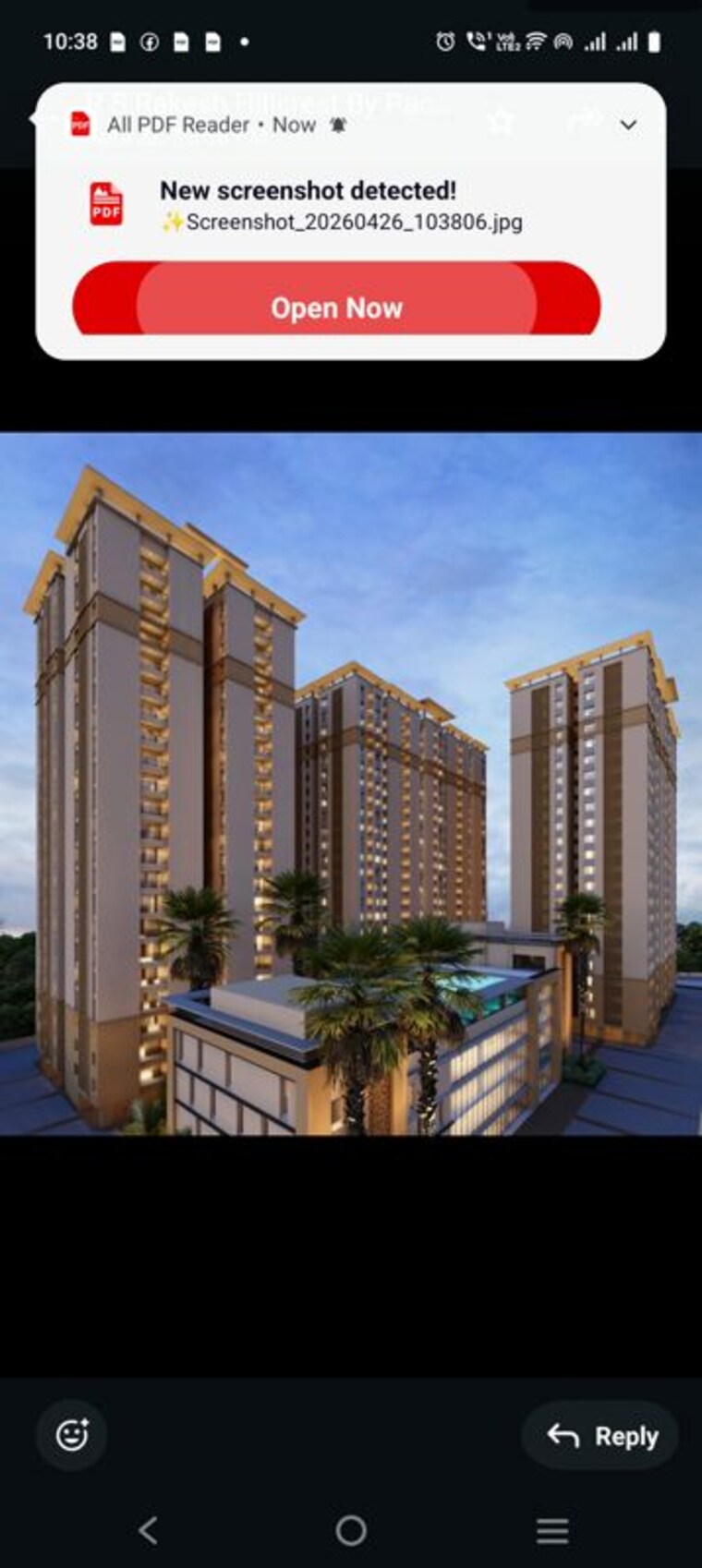 Exterior View, pacifica-hillcrest-phase-2 2 Bedroom 1150 Sq.Ft. Apartment In Gachibowli Hyderabad 10332915