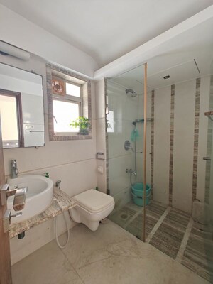 Bathroom in 3 BHK Apartment at Supreme Art House, Bandra West – for Sale