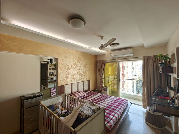 Bedroom, supreme-art-house 3 Bedroom 1200 Sq.Ft. Apartment In Bandra West Mumbai 10333948