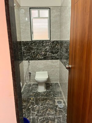 Bathroom in 3 BHK Apartment at Mangalam Signature, Moshi – for Rent