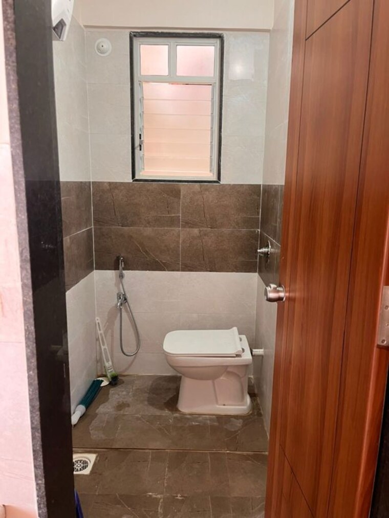 Bathroom, mangalam-signature 3 Bedroom 1000 Sq.Ft. Apartment In Moshi Pune 10333981