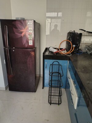 Staircase in 2 BHK Apartment at Nyati Elan, Wagholi – for Rent