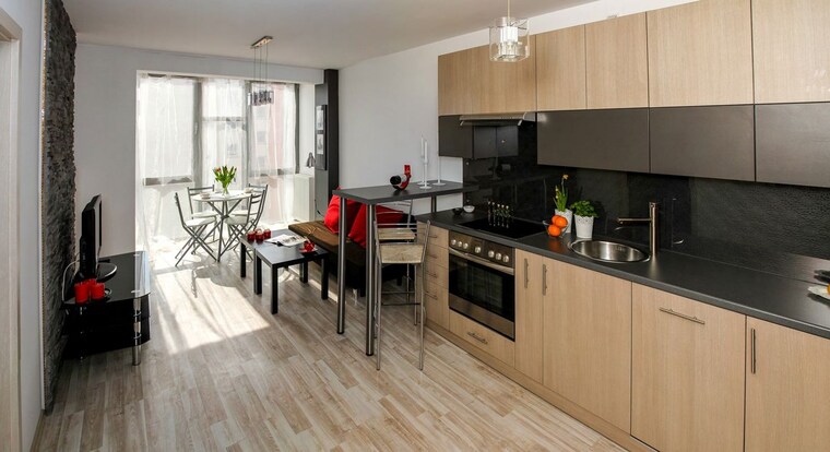 Kitchen, dlr-pride 3 Bedroom 1228 Sq.Ft. Apartment In Nri Layout Bangalore 10334000