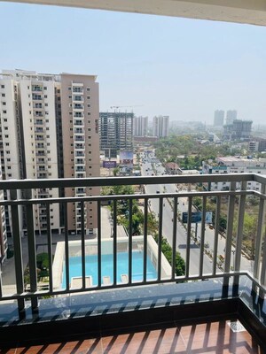 3 BHK Apartment – Exterior View View at Rajapushpa Regalia, Kokapet - for Rent