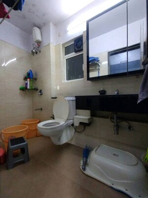 Washroom in 2 BHK Apartment at Indiabulls Greens, New Panvel – for Sale