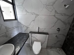 Bathroom in 3 BHK Apartment at Rahul Aston, Hinjewadi – for Rent