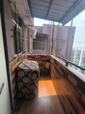 Balcony in 2 BHK Apartment at Aishwaryam Hamara, Chikhali – for Rent