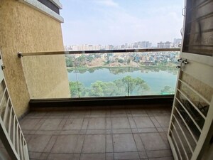 Balcony in 2 BHK Apartment at Kohinoor Zen Estate, Kharadi – for Rent