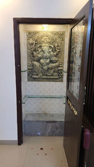 Bathroom in 3 BHK Apartment at Provident Harmony, Thanisandra Main Road – for Rent