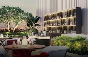 Balcony in 3 BHK Apartment at Raymond The Address By GS, Sion East – for Sale