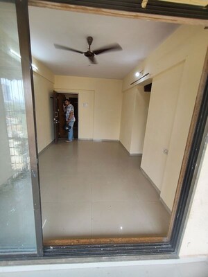 Living Room in 1 BHK Apartment at Sanghvi Hills, Ghodbunder Road – for Rent