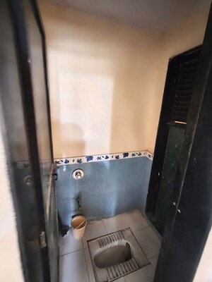 Bathroom in 1 BHK Apartment at Sanghvi Hills, Ghodbunder Road – for Rent