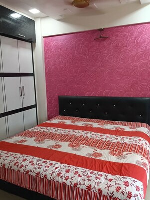 Bedroom in 2 BHK Apartment at Gajanan Tower, Dombivli West – for Sale
