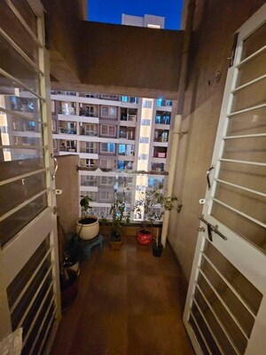 Balcony in 2 BHK Apartment at Choice 24 Goodwill, Dhanori – for Rent