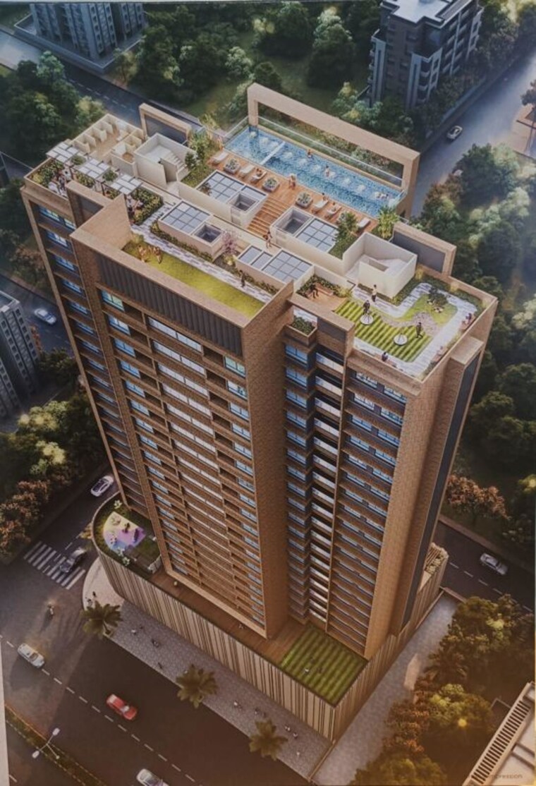 Exterior View, platinum-parksyde 2 Bedroom 750 Sq.Ft. Apartment In Kharghar Sector 30 Navi Mumbai 10312171