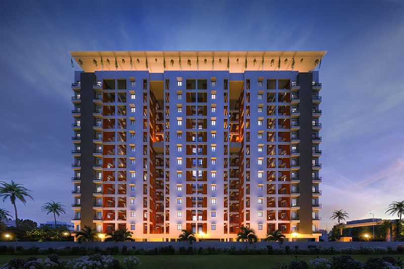 3 BHK Apartment For Sale in Eden Amantran