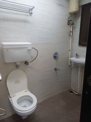 Bathroom in 2 BHK Apartment at K Raheja Vihar, Powai – for Rent