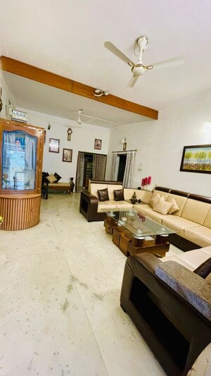 Living Room in 5 BHK Villa at Ameenpur – for Sale