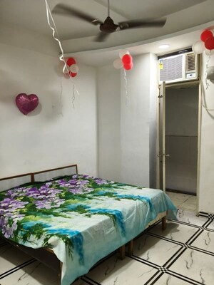 Bedroom in 2 BHK Builder Floor at ABCZ East Sapphire, Sector 45 – for Rent