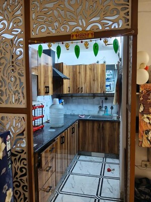 Kitchen in 2 BHK Builder Floor at ABCZ East Sapphire, Sector 45 – for Rent