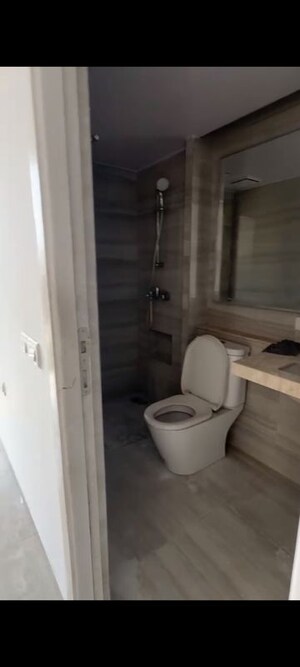 Bathroom in 3 BHK Apartment at Hiranandani Estate Angelo, Ghodbunder Road – for Rent