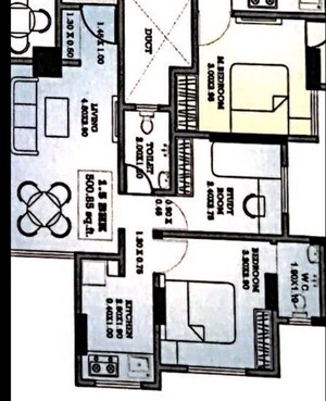 Floor Plan in 1.5 BHK Apartment at Puneet Prime, Kurla – for Sale