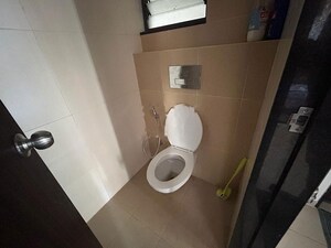 Bathroom in 1 BHK Apartment at Shapoorji Pallonji Joyville Hinjewadi, Hinjewadi – for Rent