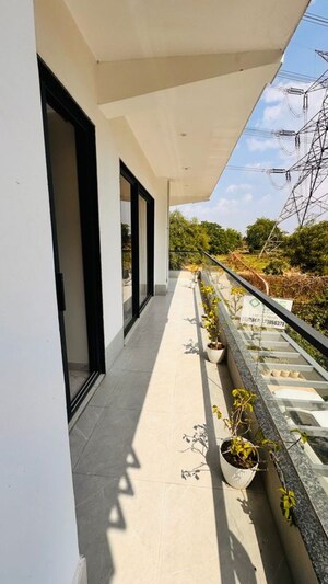 Balcony in 3 BHK Builder Floor at Anant Raj The Estate Floors, Sector 63a – for Sale