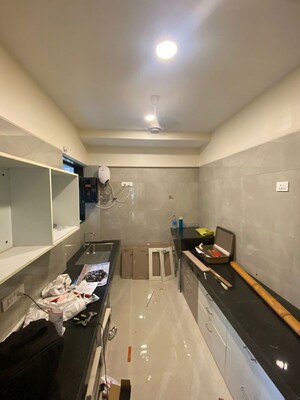 Kitchen in 3 BHK Apartment at Vithaldas Nagar – for Rent