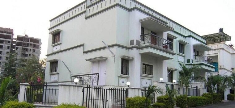 Exterior View, kumar-city-bungalows 4 Bedroom 4500 Sq.Ft. Villa In Kalyani Nagar Pune 10334330
