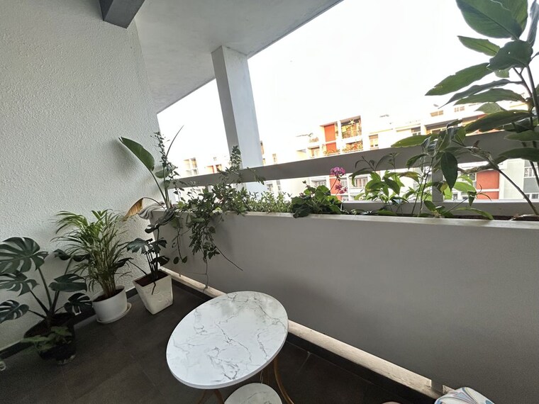 Balcony, bricks-and-milestones-wonderwall 2 Bedroom 1146 Sq.Ft. Apartment In Sompura Bangalore 10090371