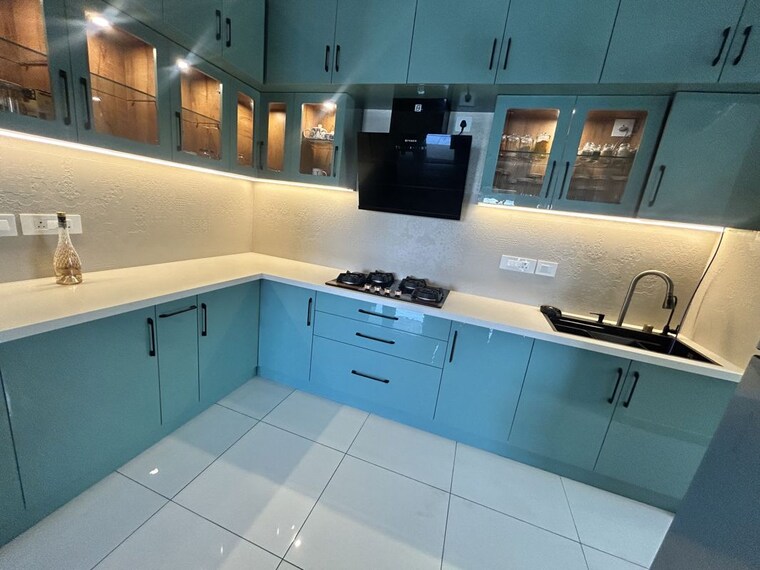 Kitchen, bricks-and-milestones-wonderwall 2 Bedroom 1146 Sq.Ft. Apartment In Sompura Bangalore 10090371
