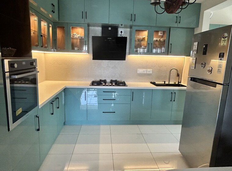 Kitchen, bricks-and-milestones-wonderwall 2 Bedroom 1146 Sq.Ft. Apartment In Sompura Bangalore 10090371