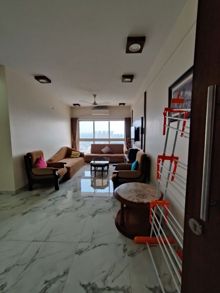 Living Room, raheja-ridgewood 2 Bedroom 1077 Sq.Ft. Apartment In Goregaon East Mumbai 10334534