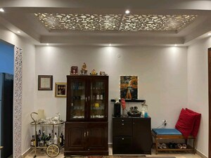 Living Room in 4 BHK Builder Floor at Uppal Southend, Sector 49 – for Sale