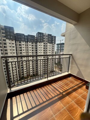 Balcony in 3 BHK Apartment at TVS Emerald Jardin, Singasandra – for Sale