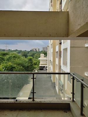 Balcony in 2 BHK Apartment at Supreme Palms Villas, Baner – for Rent