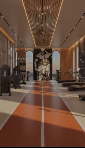 Gym in 4 BHK Apartment at Hiranandani Gardens Rockside, Powai – for Sale