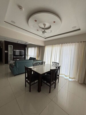 Team Area in 3.5 BHK Apartment at Amanora Ascent Towers, Hadapsar – for Rent