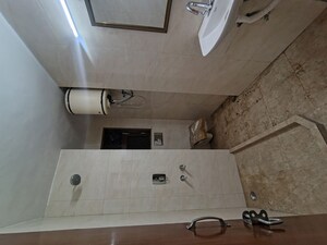 Bathroom in 2 BHK Builder Floor at Malviya Nagar – for Rent