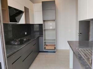 Kitchen in 3 BHK Apartment at Suncity Platinum Towers, Sector 28 – for Rent
