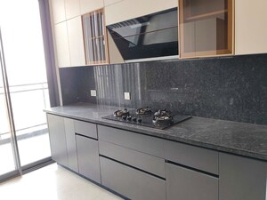 Kitchen in 3 BHK Apartment at Suncity Platinum Towers, Sector 28 – for Rent